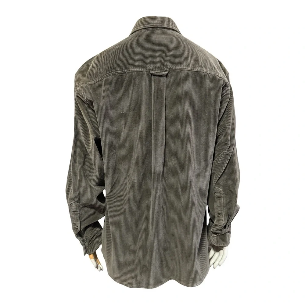 Vintage Northwest Outfitters Olive Wide Wale Corduroy Shirt Jacket Shacket XL